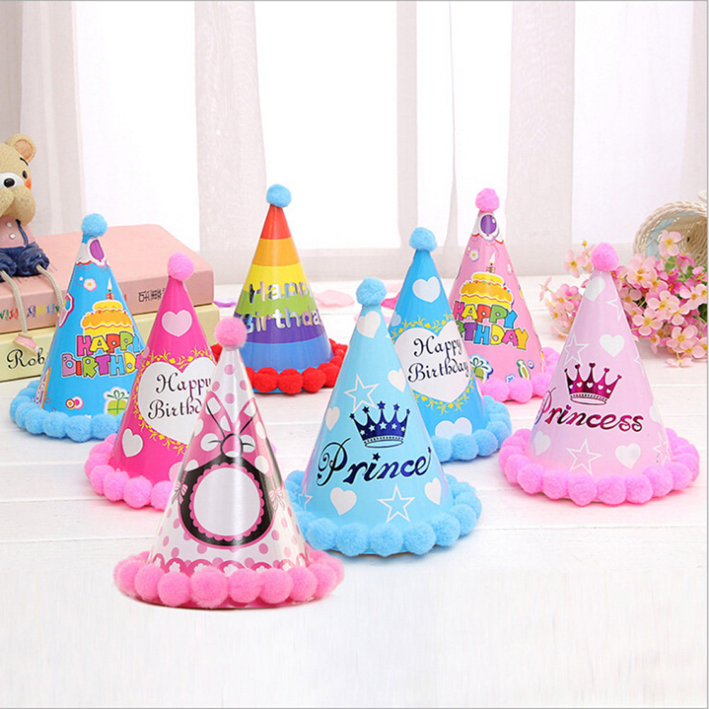 Party Hat Cone - 12 Chapéus de Cone para Festa