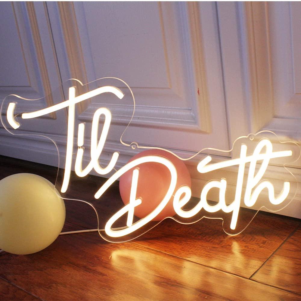 Neon Sign Party - Luzes de néon LED com intensidade