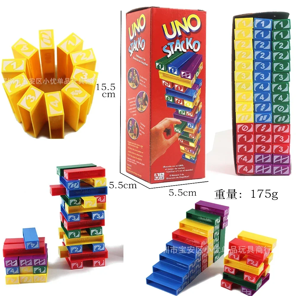 Event Party - Jogo de cartas Mattel Stacko UNO,