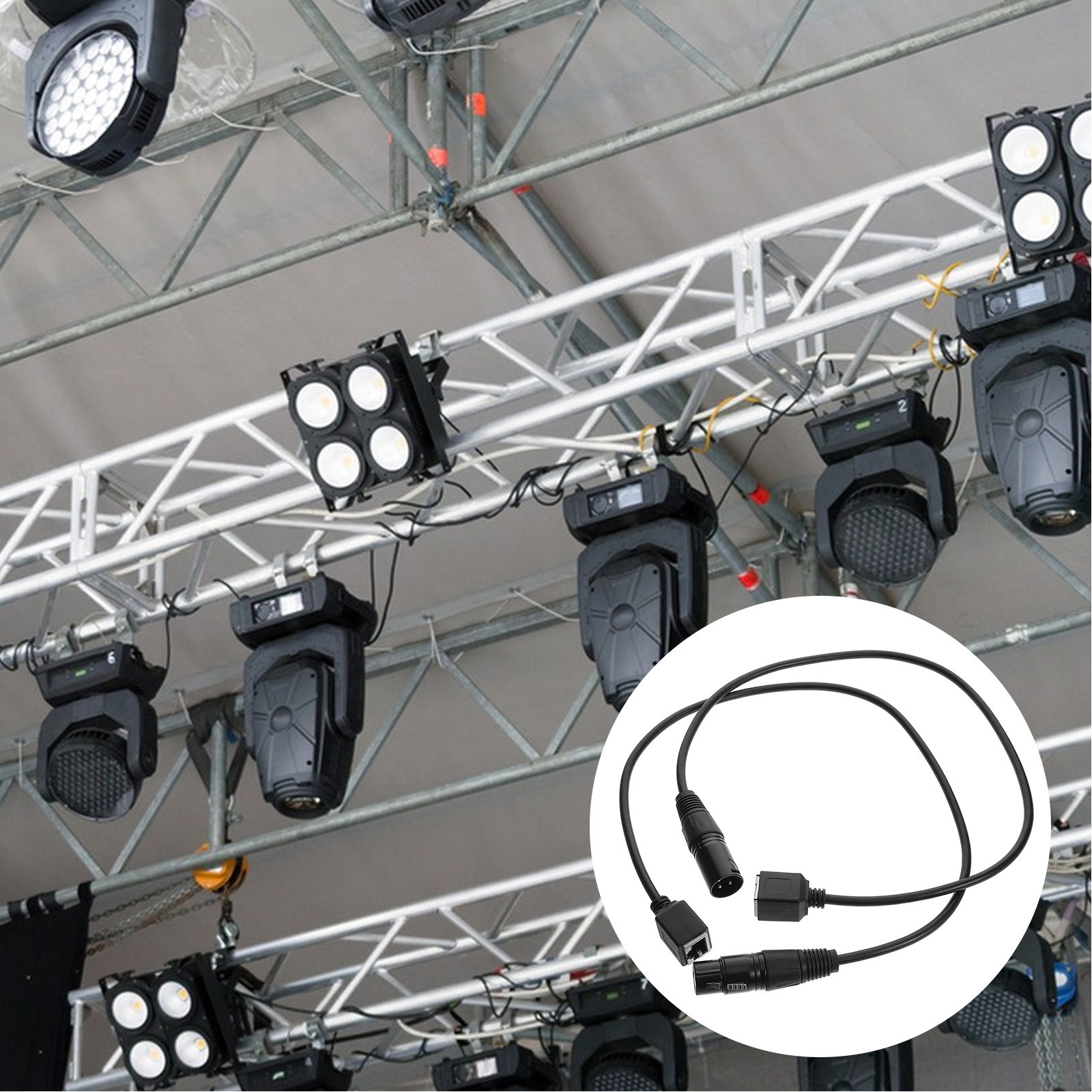 2 unidades de cabo adaptador d - Event & Party Supply avaliação e preço