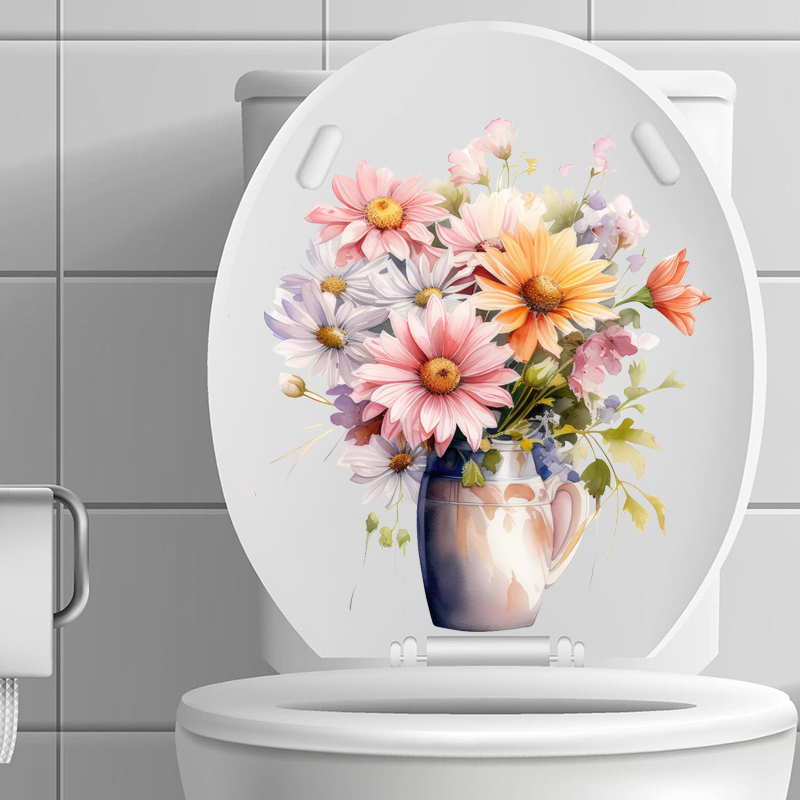 C51 #   Adesivo de parede com  - Flower Wall Panel avaliação e preço