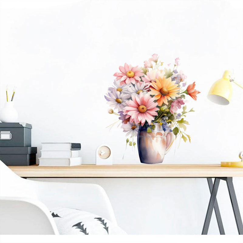 C51 #   Adesivo de parede com  - Flower Wall Panel avaliação e preço