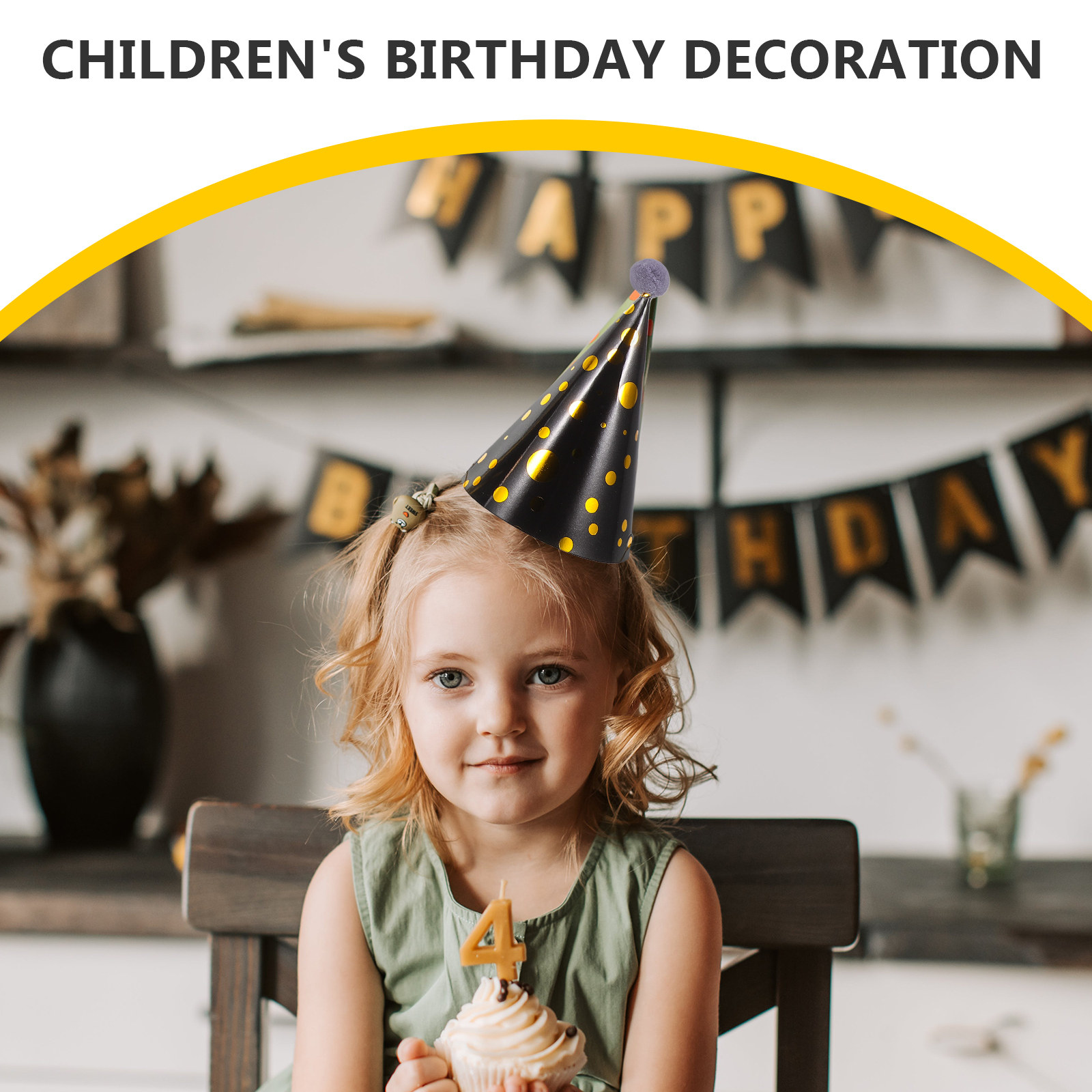 3 Peças de Chapéus de Aniversá - Party Hat Cone avaliação e preço