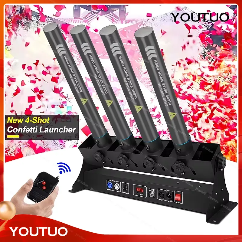 Lançador Eletrônico de Confete - Confetti Cannon Tube avaliação e preço