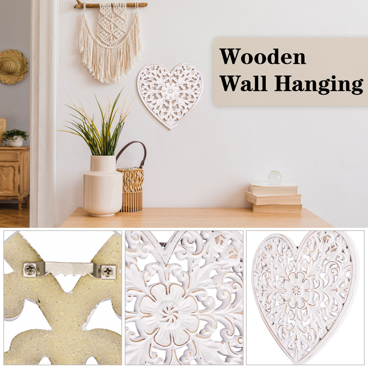 Decoração de parede de madeira - Flower Wall Panel avaliação e preço