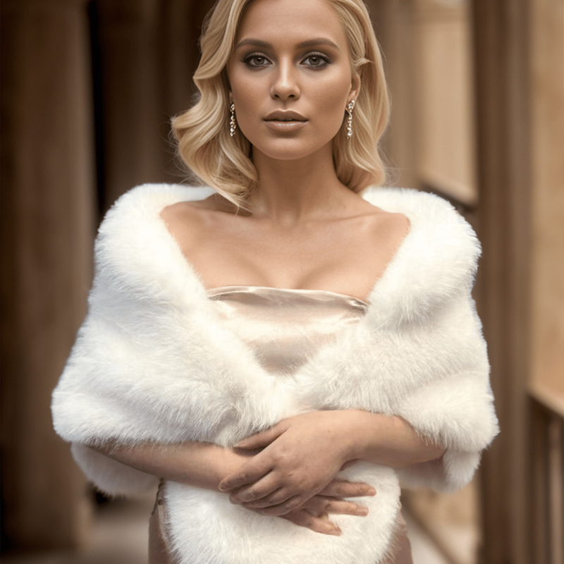 Um Xale Feminino de Moda em Po - Event Suppliers avaliação e preço